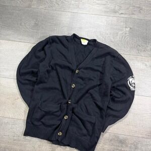 Vintage 2000s emo grunge gothic cardigan sweater Size L